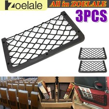 3Pc Large Storage Net Pocket