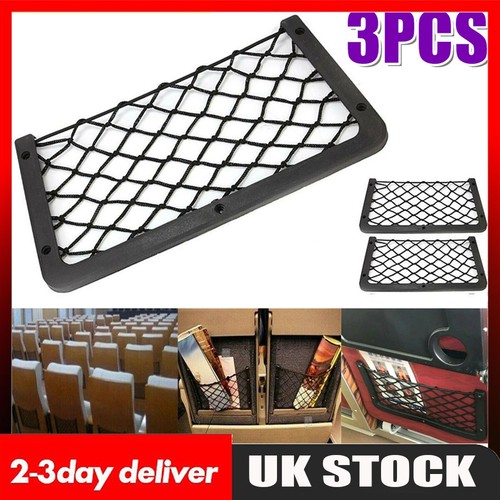 Large storage net pocket - 3x,