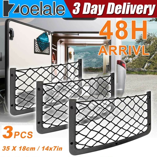 3pc large storage net - net, pocket