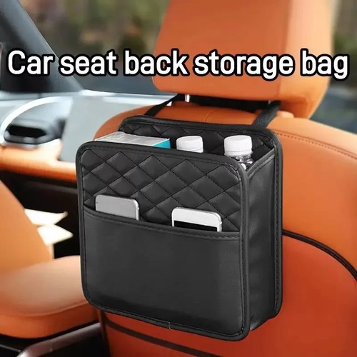 Leather car seat - leather, organizer