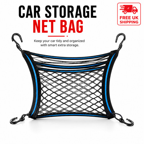 Car seat storage net - seat, bag